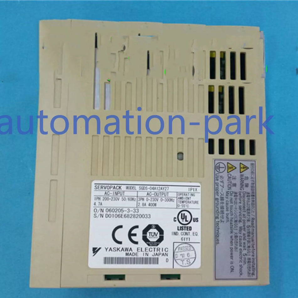 Used SGDS-04A12AY27 Fully Tested OK YS9T