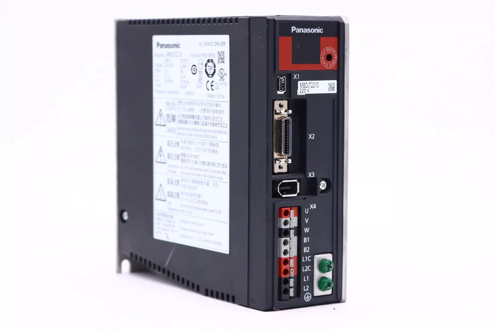 Panasonic MBDJT2210 AC Servo Drive 400W 240VAC Servo Motor Controller