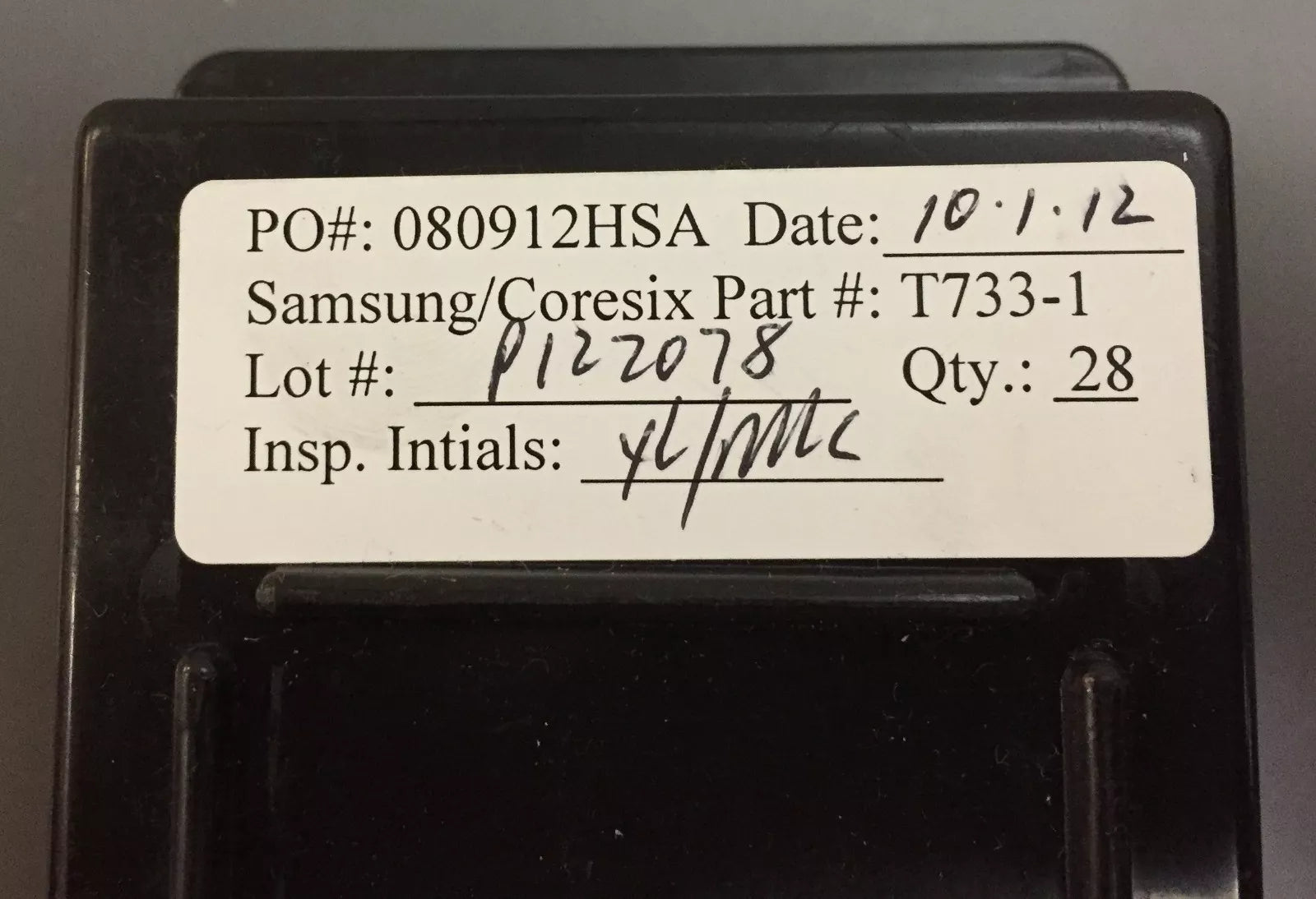 Samsung/Coresix T733-1 Borofloat Glass Windows 50 x 50 x 0.7mm
