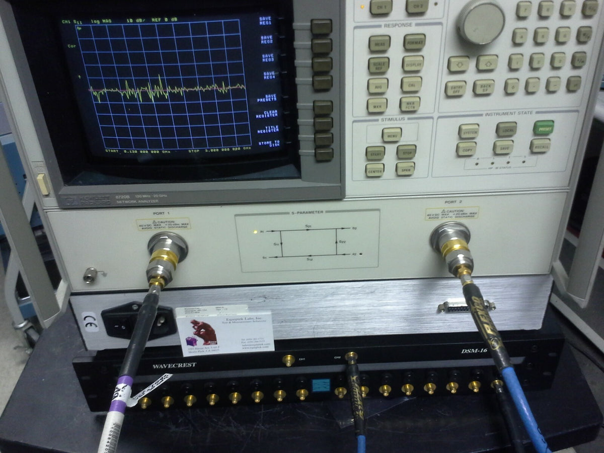 RF Switch/Multiplexer DC - 3 GHz Manual Control Dual 1x8 8 Port SMA - Narda