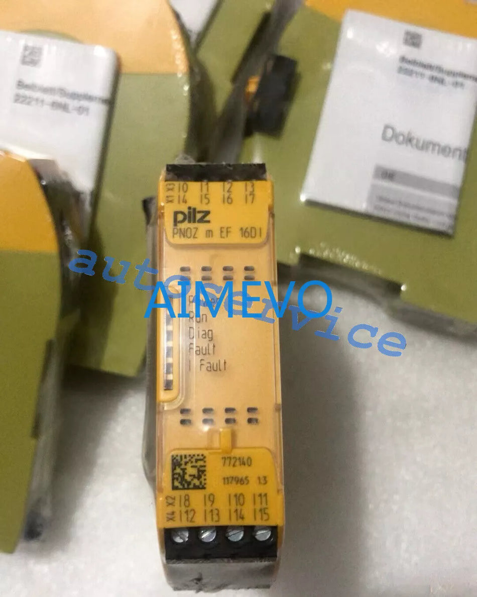 New PILZ Safety relay PNOZ m EF 16DI 772140 B