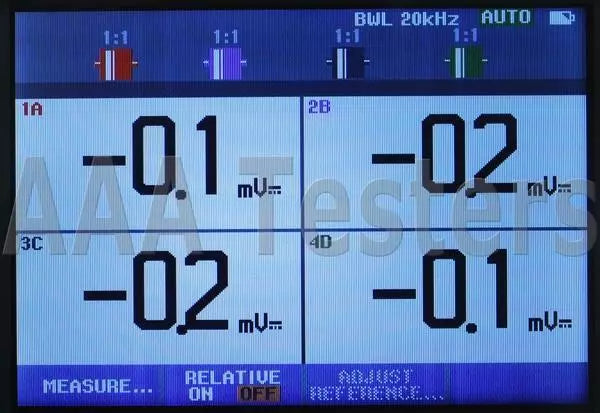 Fluke 190-104 ScopeMeter 1.25GS/s 4 Chan 100MHz Oscilloscope 190 104 - XG eqpt