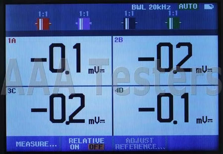 Fluke 190-104 ScopeMeter 1.25GS/s 4 Chan 100MHz Oscilloscope 190 104 - XG eqpt