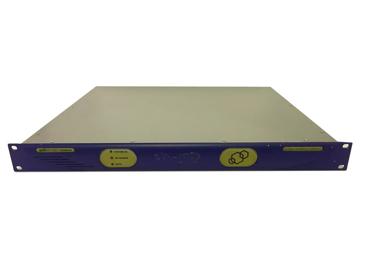 Professional Subtitling System Polistream G3500