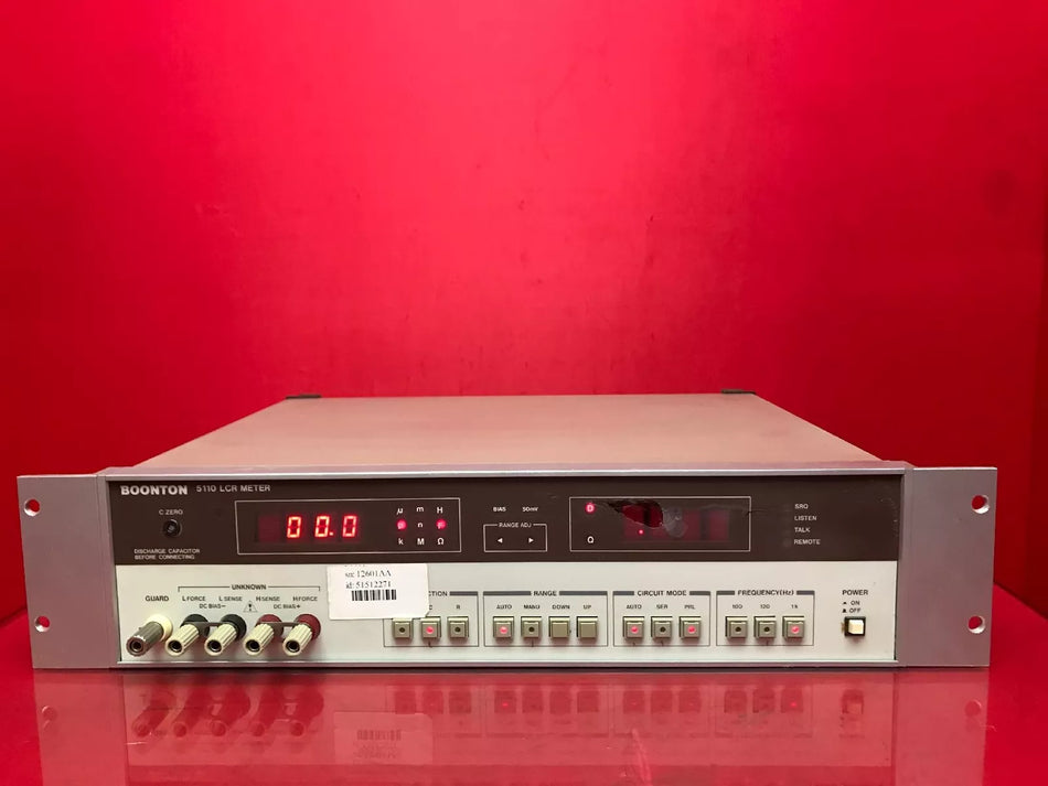BOONTON 5110 LCR METER S/N 12601AA