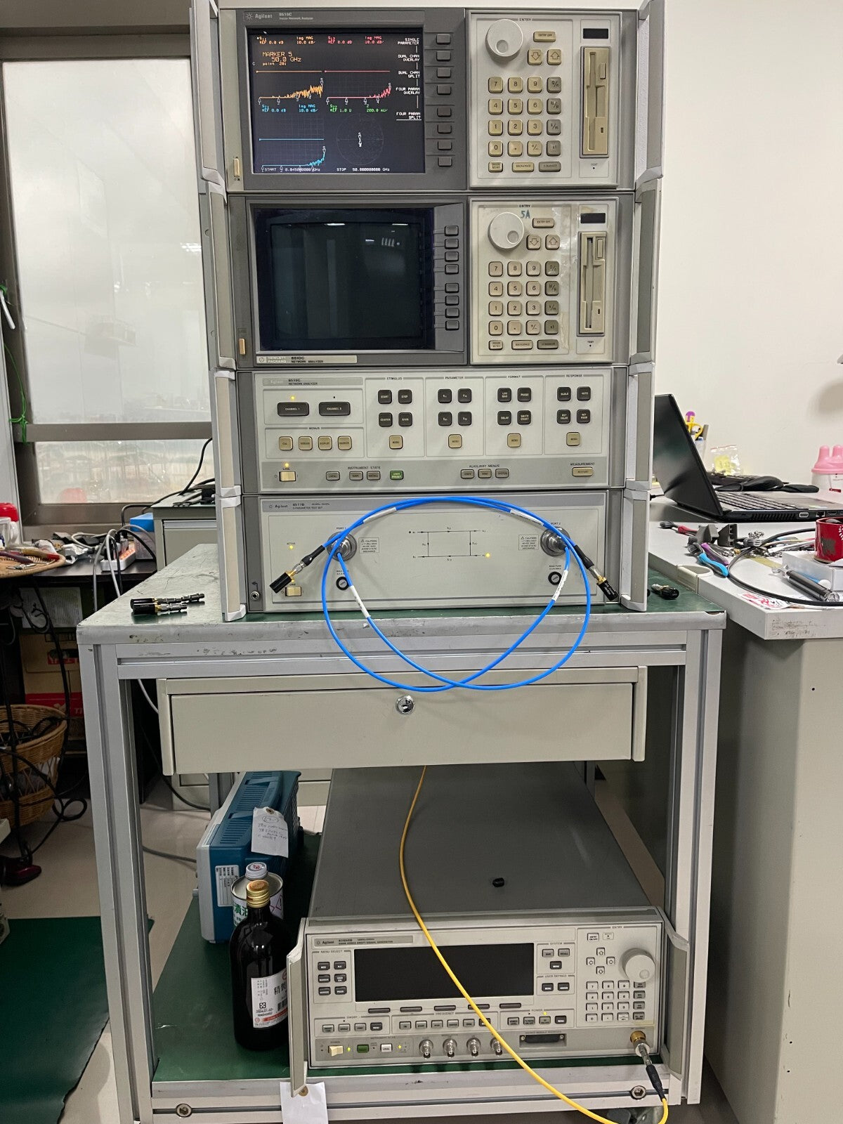 Agilent 8510C LCD Display Processor for Network Analyzer System _4116A10962 - XG eqpt