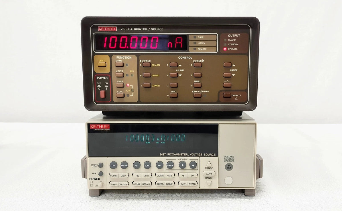 Keithley  6487 Picoammeter with built-in voltage source