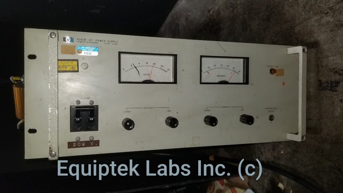 HP 6261B 20 V 50 Amp DC Power Supply