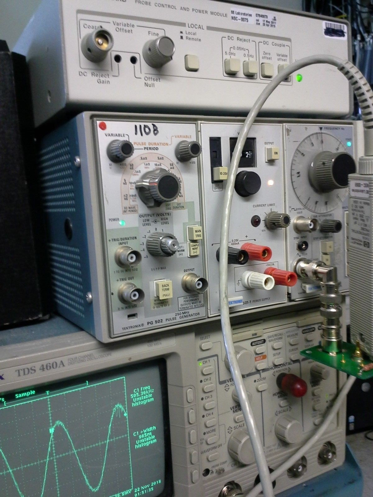 Differential Oscilloscope Probe 200 MHz by HP
