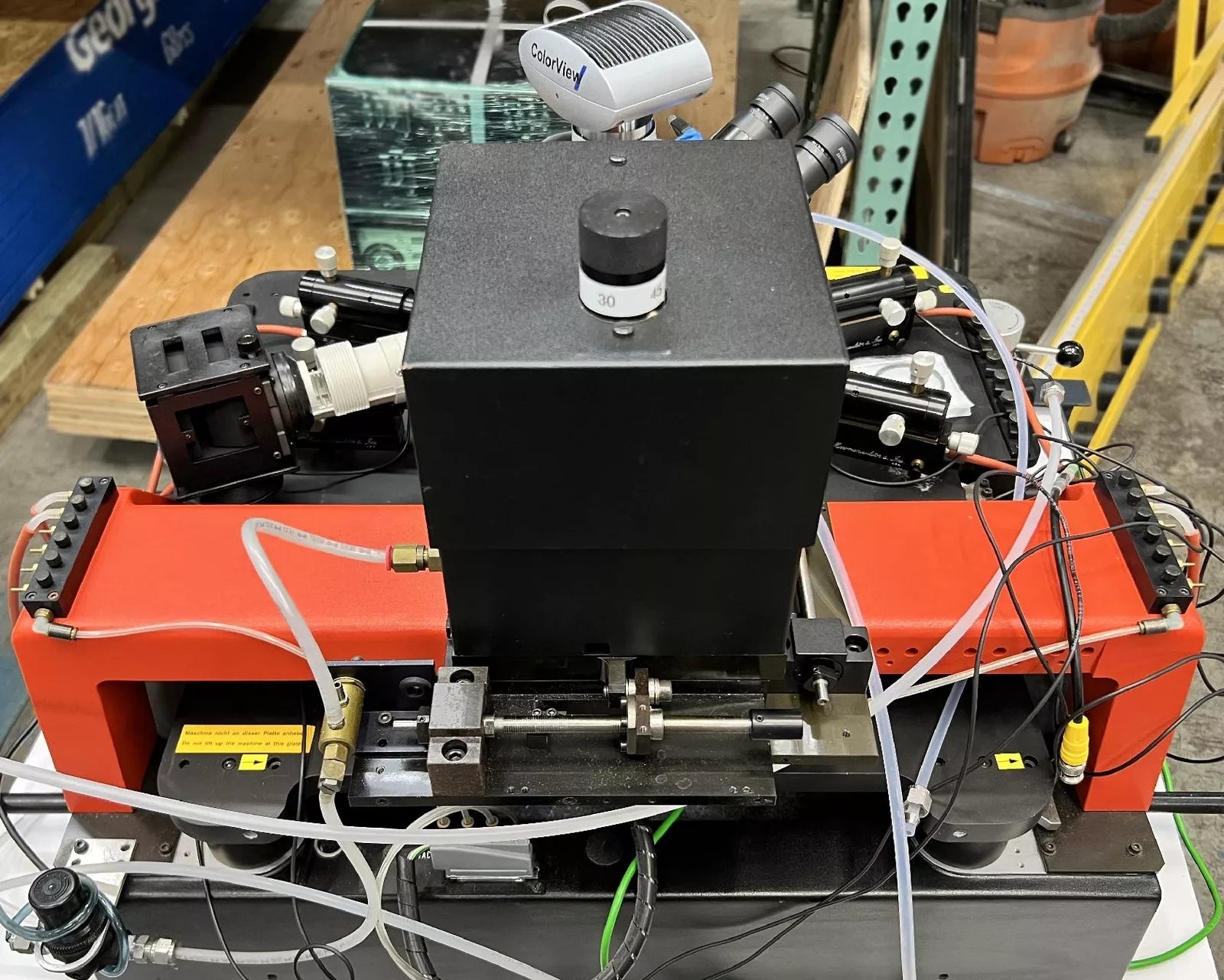 Karl Suss PM8 8-Inch Manual Probe Station with Vibraplane Vibration ISO Workstation