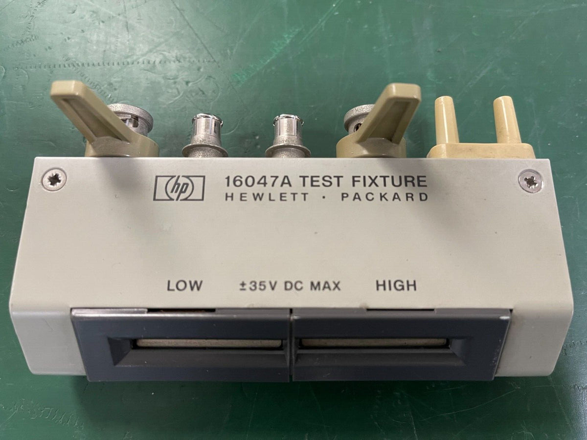 HP Agilent 16047A LCR Impedance test fixture for Impedance analyzer - XG eqpt