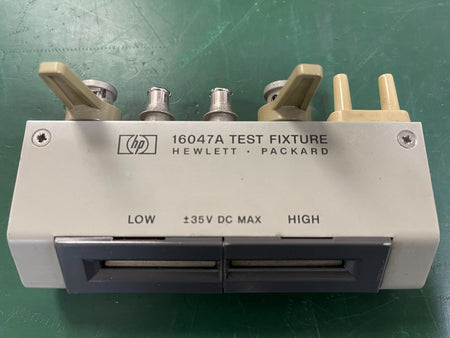 HP Agilent 16047A LCR Impedance test fixture for Impedance analyzer - XG eqpt