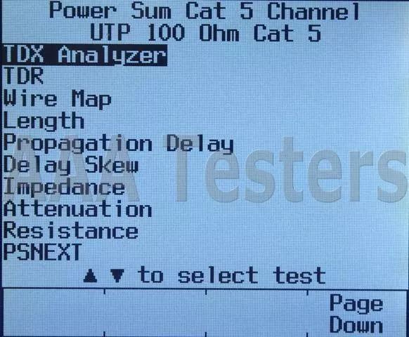 Fluke Networks DSP-2000 Cat5 LAN Cable Analyzer Tester Certifier DSP2000 SR - XG eqpt