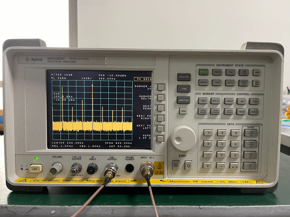 Agilent 8563EC Spectrum Analyzer 9KHz–26.5GHz