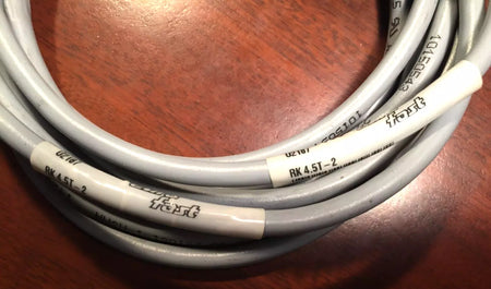 Turck RK-4.5T-2 5 Pole M12 Female with 206429-1 TE Connectivity