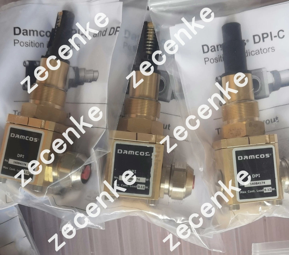 Emerson DAMCOS DPI-E 160B4171 160B4174 Position Feedback Sensor