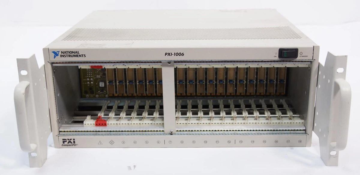National Instruments PXI-1006 AC PXI Mainframe 18 Slots 745751-01