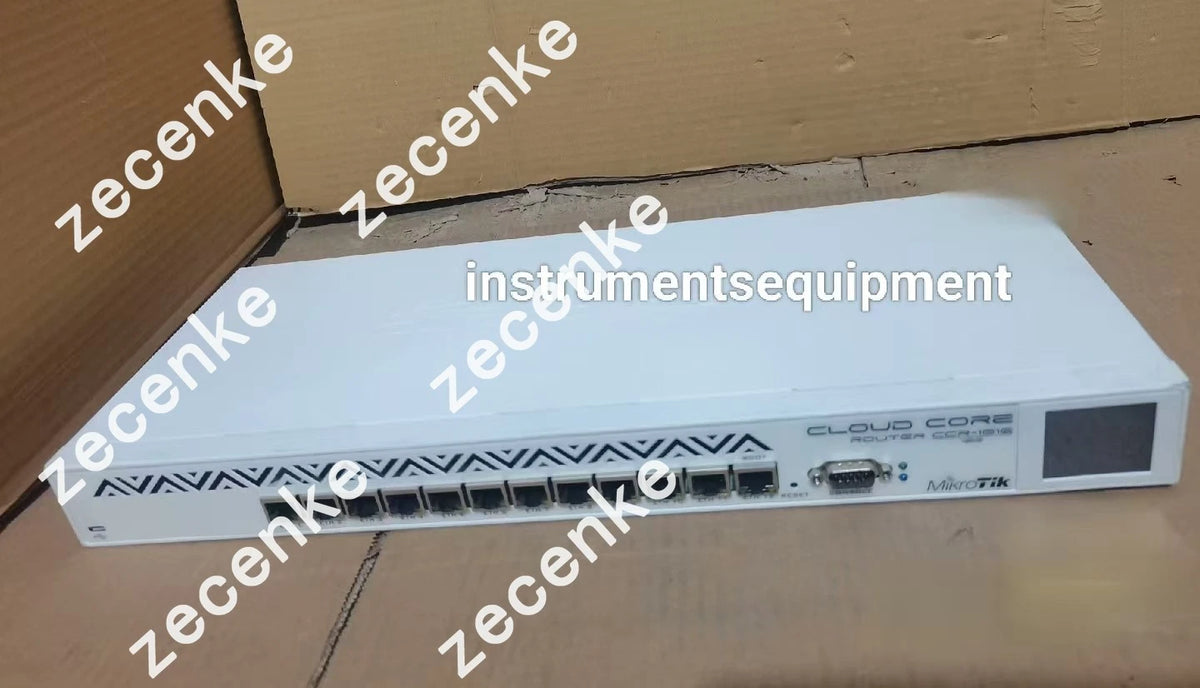 1PCS Used MikroTik CCR1016-12G Router 12 Port Gigabit Routing