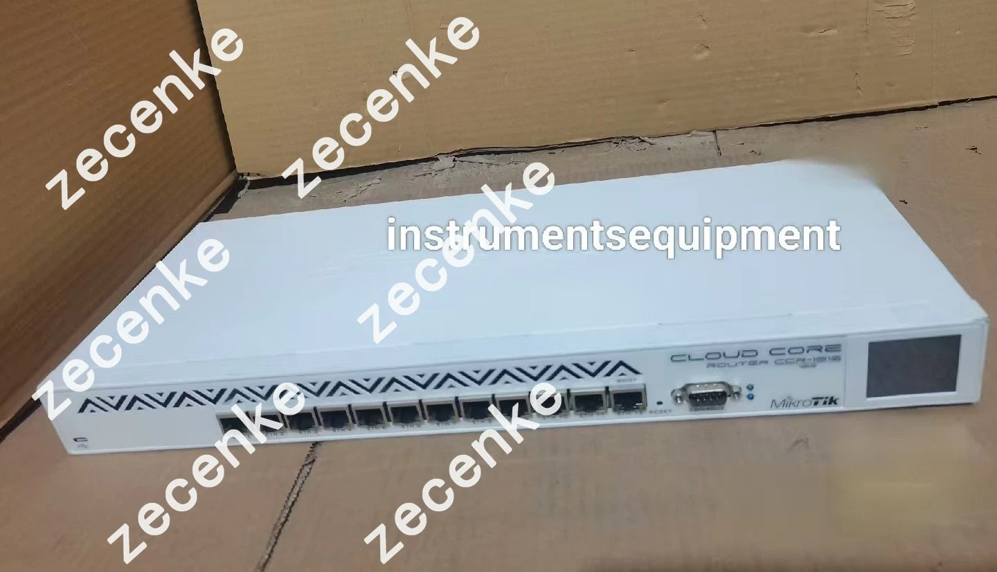 1PCS Used MikroTik CCR1016-12G Router 12 Port Gigabit Routing