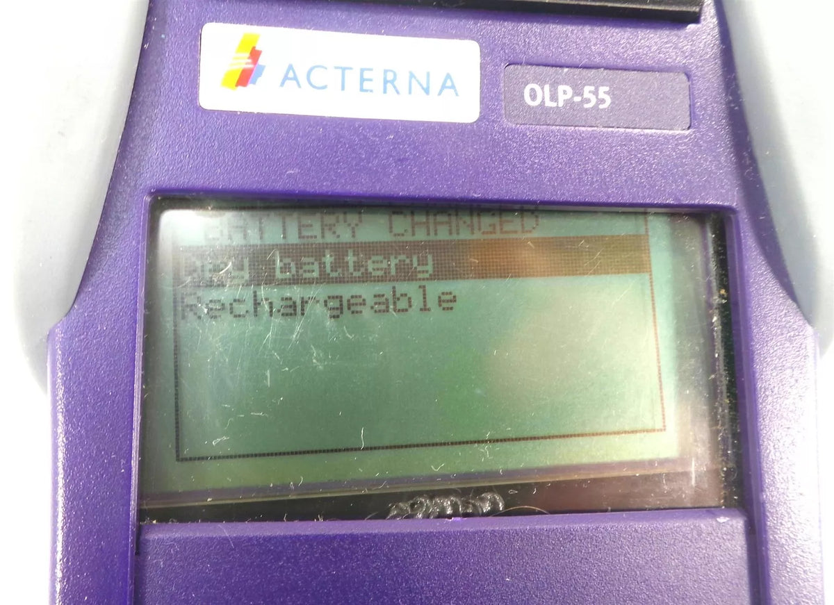 Acterna OLP-55 Optical Measurement Equipment - Professional Device for Optical Testing