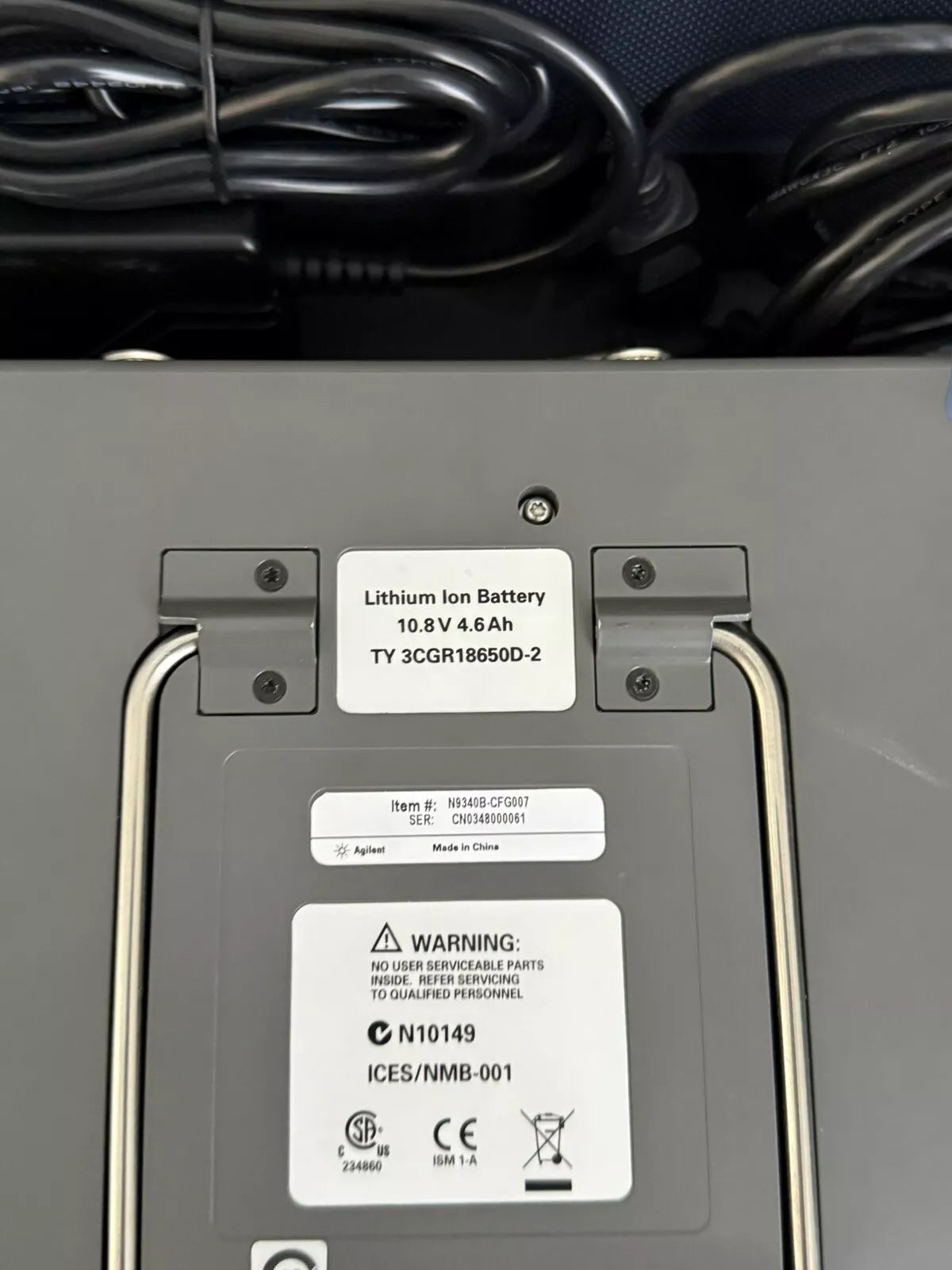 Agilent N9340B Handheld RF Spectrum Analyzer (HSA), 3 GHz
