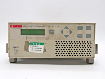 Keithley 2303 High Speed Power Supply 15V, 3A/9V, 5A