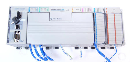 Allen Bradley CompactLogix 1769-L23E-QBFC1B with 1769-IQ16 & 1769-IF8