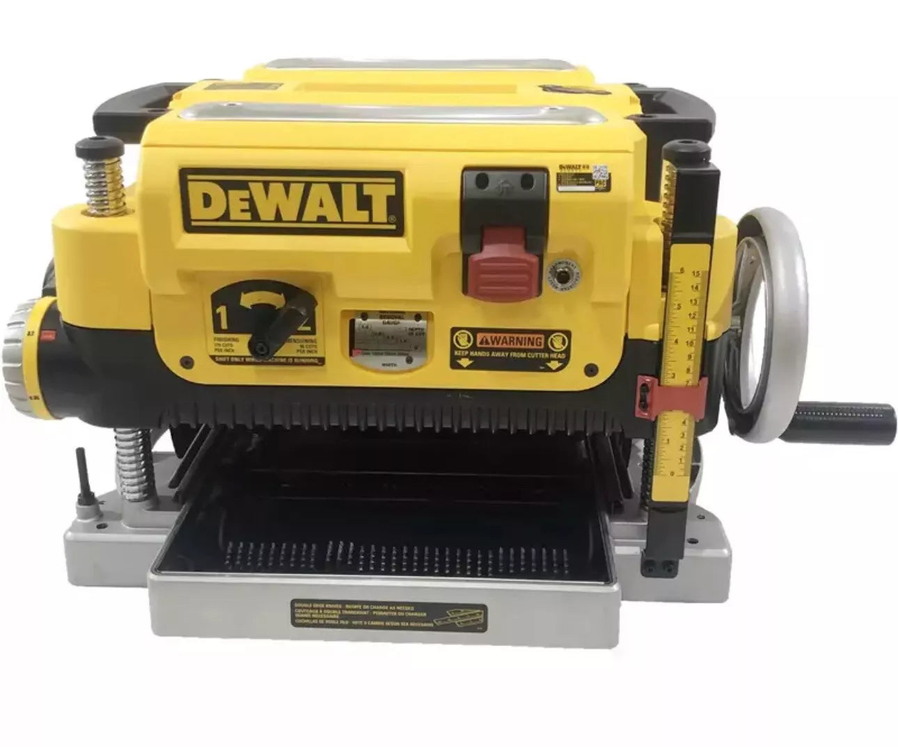 DW735 Multifunctional Small Woodworking Table Planing Press Planer Machine