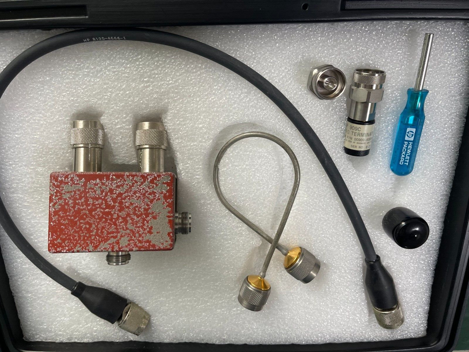 Agilent 87512A Transmission/Reflection Test Kit 50 ohm DC to 2GHz, w/case - XG eqpt
