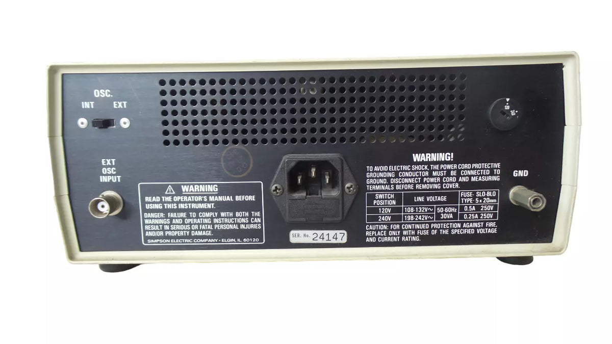 SIMPSON 713 Universal Counter 520 MHz - Versatile Frequency Measurement Tool