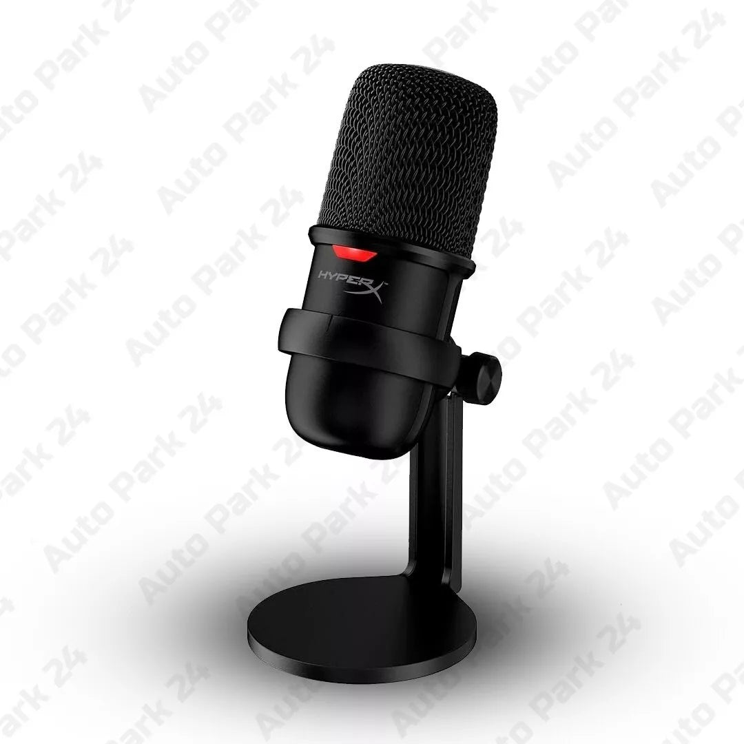 HyperX SoloCast USB Condenser Mic - Tap-to-Mute, Cardioid, PC, PS4, Mac, Gaming