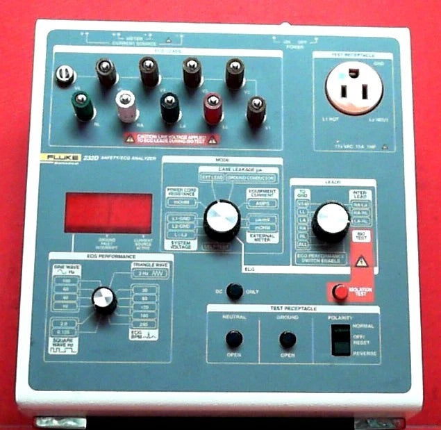 Fluke 232D Safety/ECG Analyzer