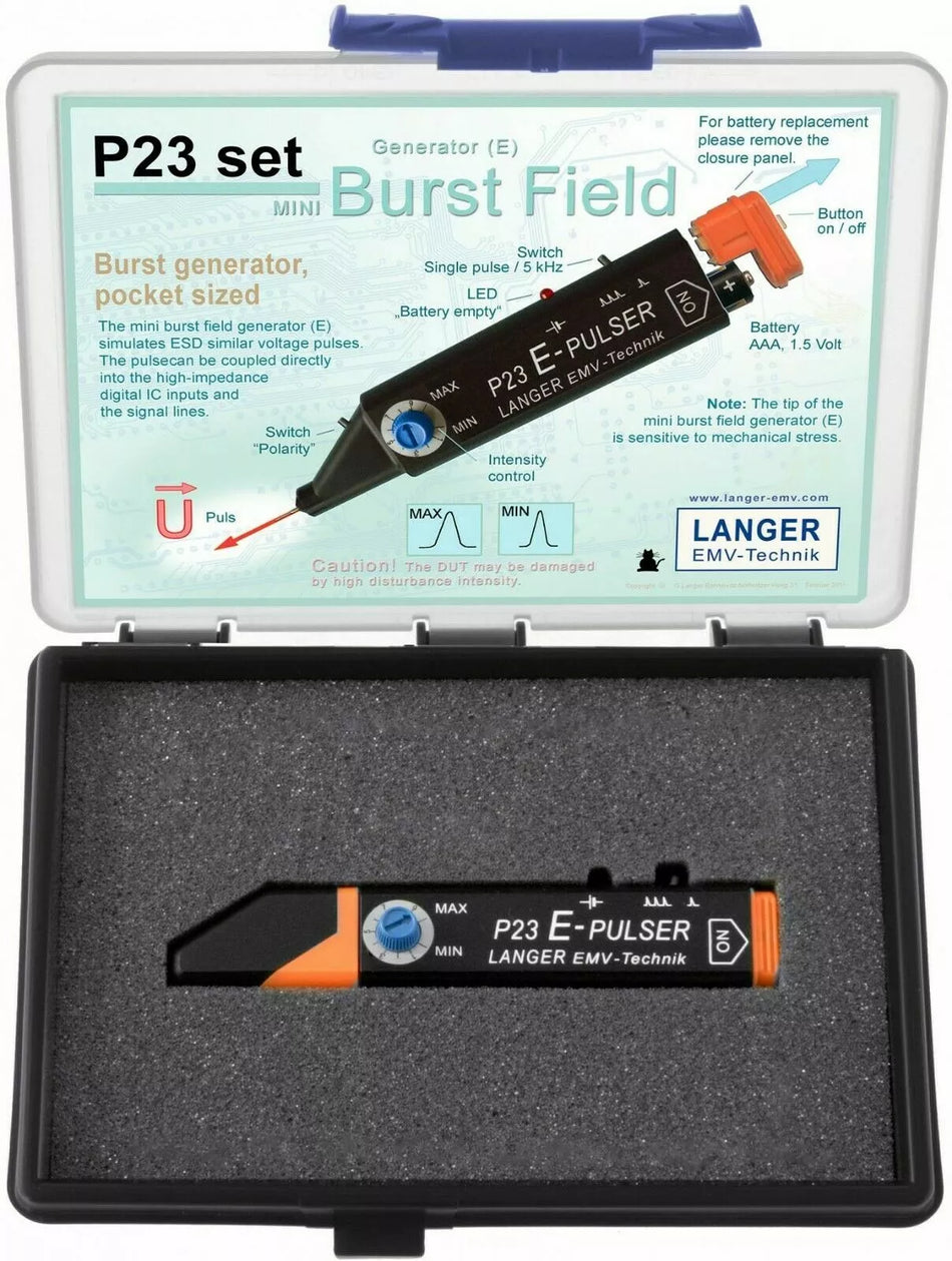 Langer EMV P23 Set - Mini Burst Field Generator (E-Field) EMC Tools and Probes - XG eqpt