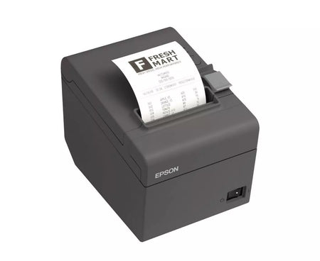 Epson TM-T82 USB POS Monochrome Receipt Printer - High-Speed & Reliable - Gray