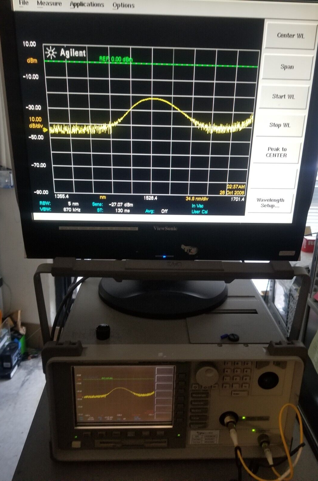 Optical Spectrum Analyzer HP86145A