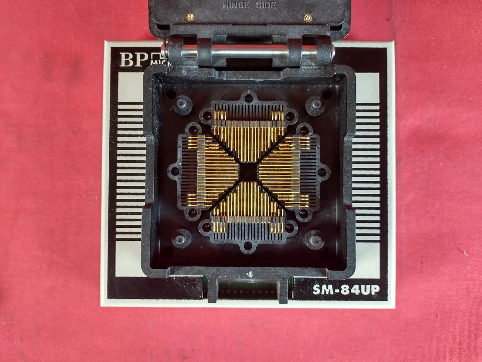 BP Microsystems SM-84UP Manual PLCC Socket Module – XG eqpt
