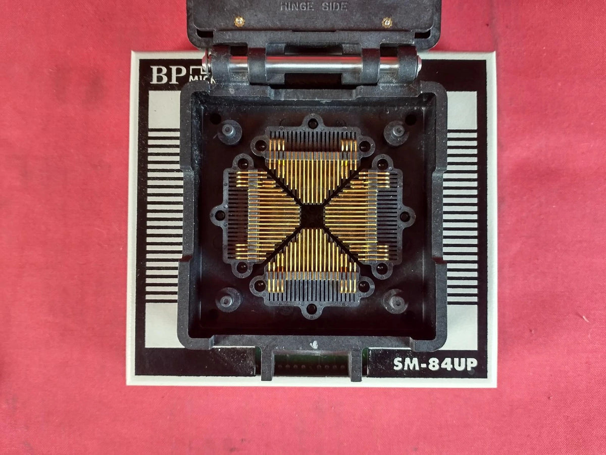 BP Microsystems SM-84UP Manual PLCC Socket Module