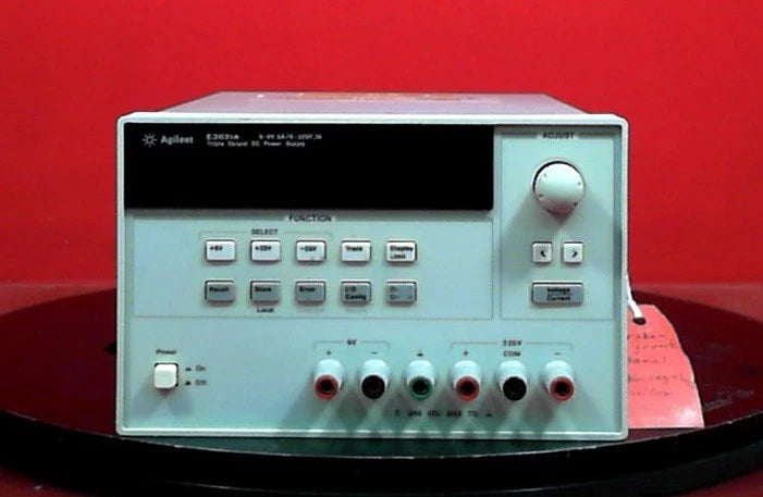 Agilent E3631A 80W Triple Output Power Supply, 6V 5A & 25V 1A