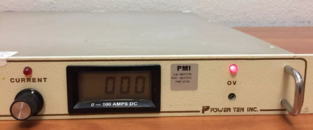 Power Ten 3300D-10100 DC Power Supply 115V, 60Hz, 0-10V DC, 0-100 AMPS