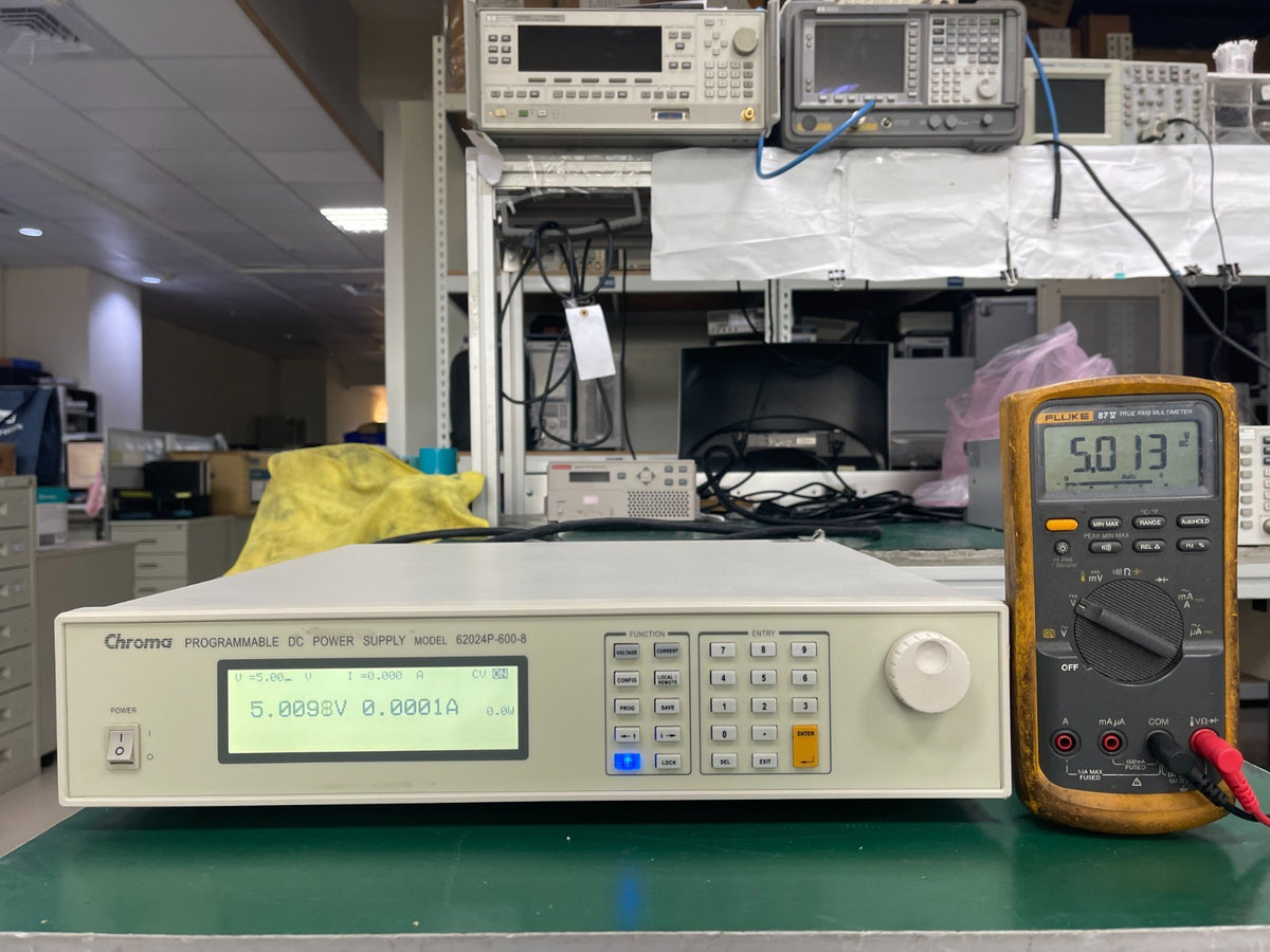 Chroma 62024P-600-8 Programmable DC Power Supply 600V 8A 2400W