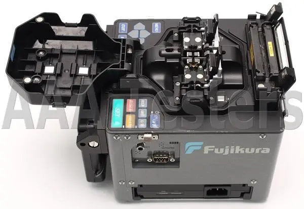 Fujikura FSM-40S SM MM Fiber Core Alignment Fusion Splicer FSM40S A w/ Cleaver - XG eqpt