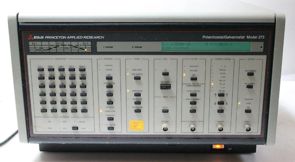 EG&G / Princeton Applied Research Potentiostat Galvanostat Model 273 AS-IS