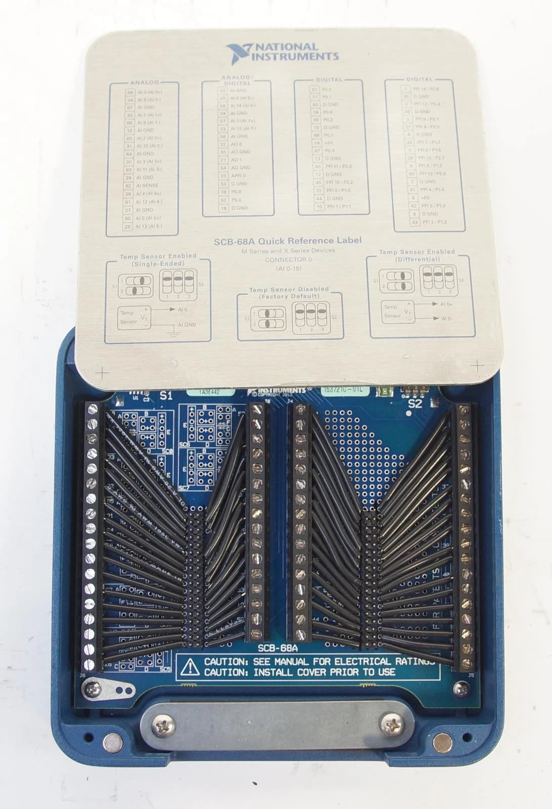 National Instruments SCB-68A / 153721C-01L Terminal Block Breakout