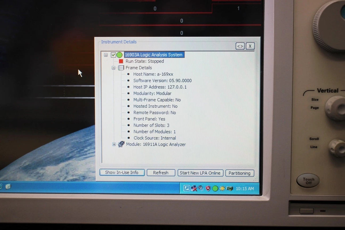 Agilent 16903A Logic Analyzer System Main Frame