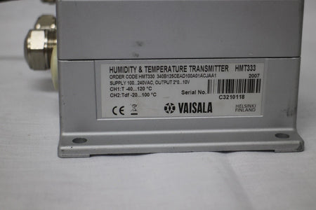 VAISALA HMT330 HUMICAP Humidity & Temperature Transmitter