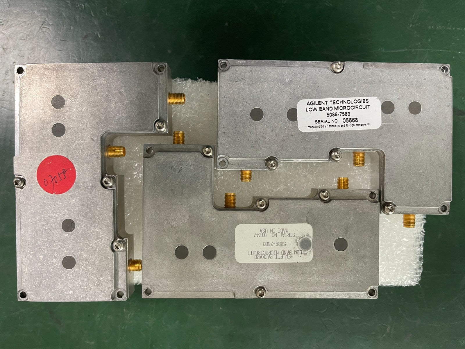 HP Agilent 5086-7583 Low Band Microcircuit Assembly - XG eqpt