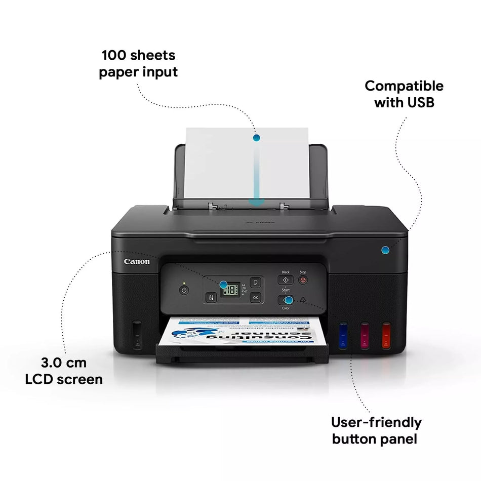Canon PIXMA MegaTank G2770 All-in-One InkTank Colour Printer