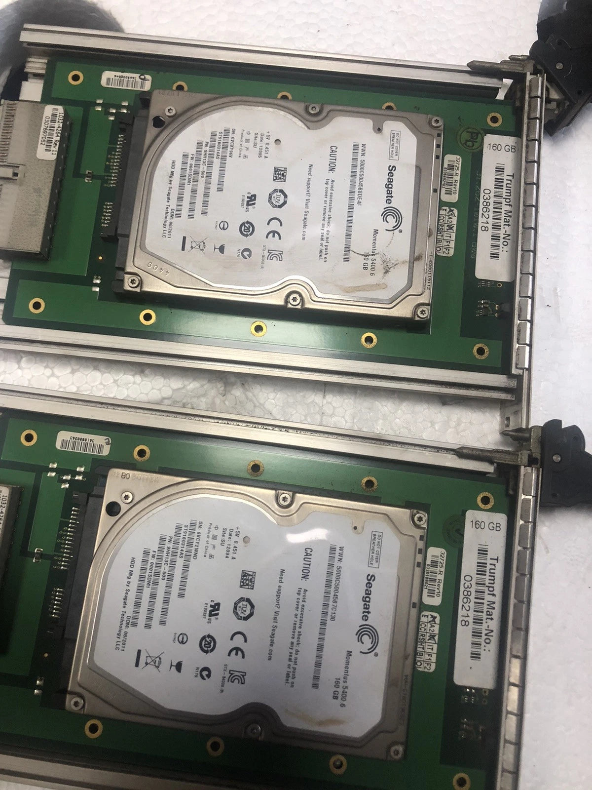 KONTRON CP-HDD-S _ 160GB SSD_  TRUMPF Mat.No. 0386218