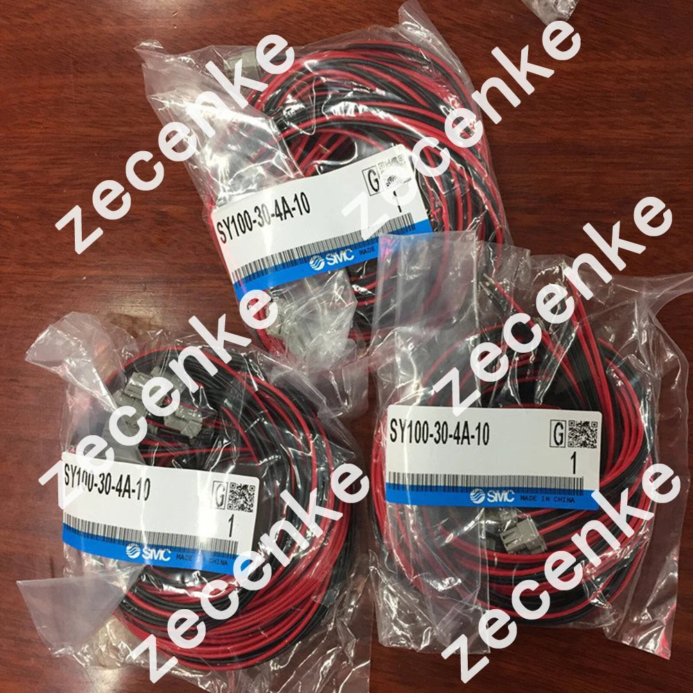 SMC Power Cord SY100-30-4A-10 Solenoid Valve