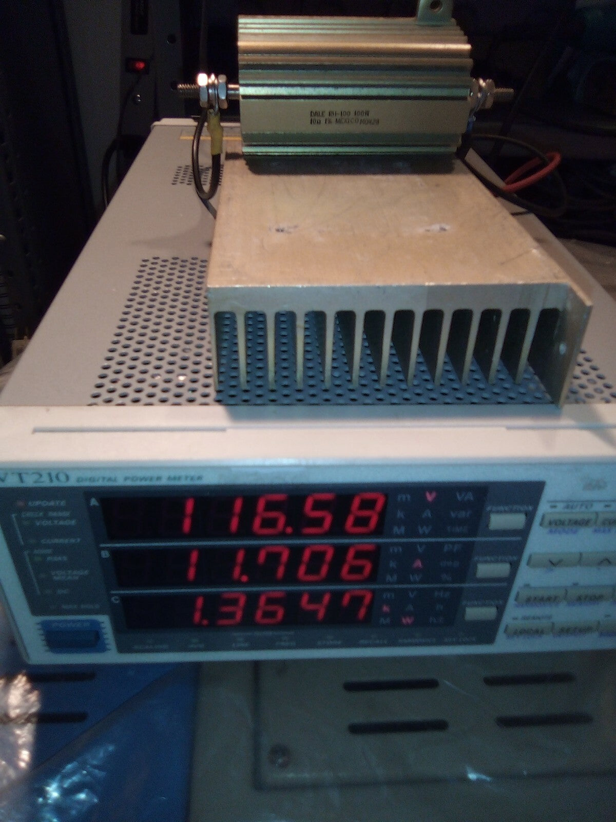 Yokogawa WT210 Power Analyzer AC/DC 600V Rated